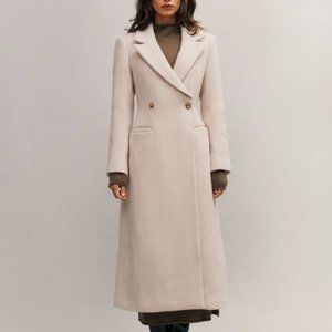 NWOT Reformation Oscar Nipped Waist Coat Size S